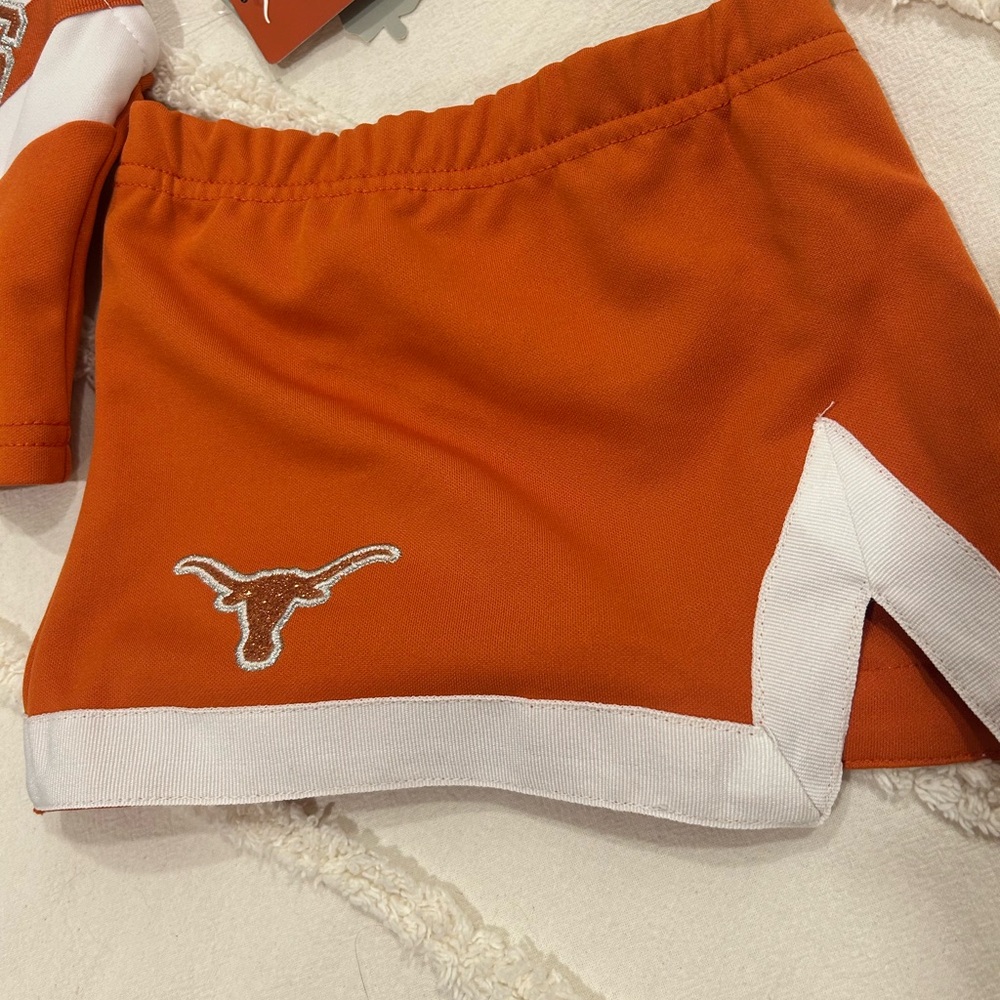 Texas cheerleading outfit-12 months-NWT
